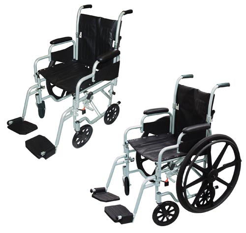 Poly-Fly Wheelchair Transport Lightweight Comb Chair 20