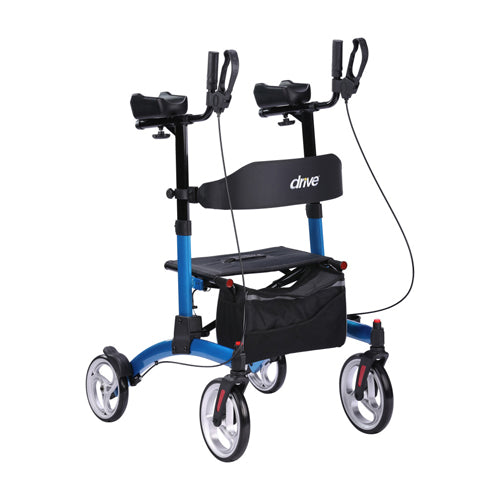 Elevate Upright Walker Blue for Enhanced Stability and Comfort