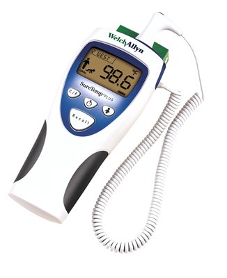 SureTempµ Plus 692 Electronic Thermometer w Rectal Probe