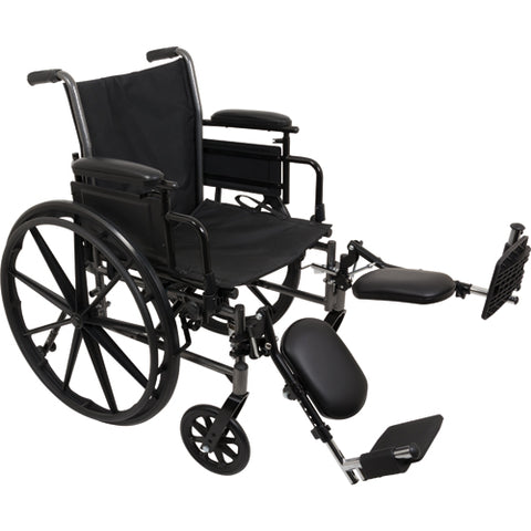 K3 Wheelchair 18 x16 Flip Up Height Adj Desk Arms ELR