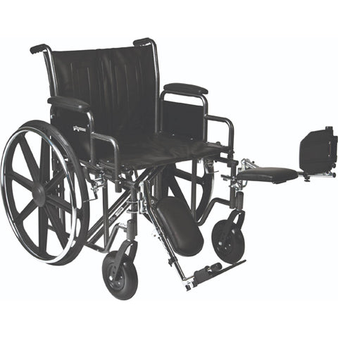 Wheelchair 26 Removable Desk Length Arms Elevating Legrests