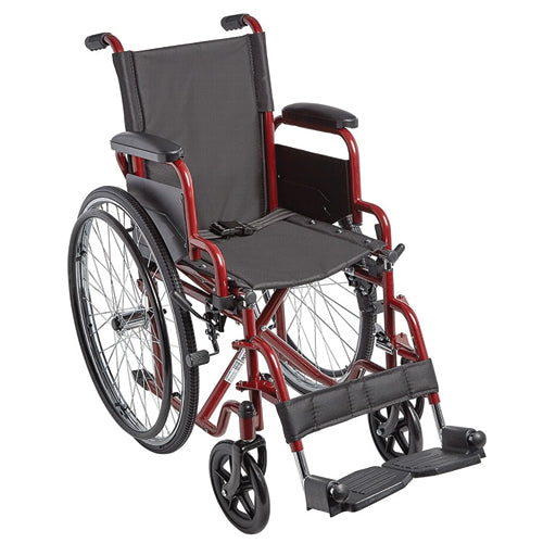 Ziggo Wheelchair Lightweight Folding 14 Red for Kids