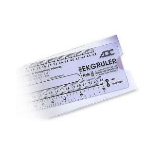 Ekg Ruler 1 & 2 Cycle Scales