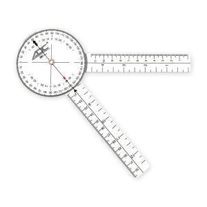 8" Goniometer 360 Degree