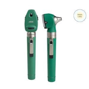 Diagnostix Pocket Oto/Oph Set 2.5V, Hal/Xen, Green