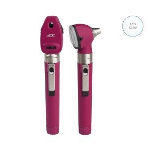 Diagnostix Pocket Oto/Oph Set 2.5V, Led, Burgundy