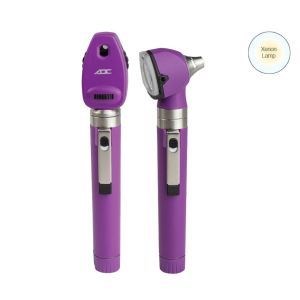 Diagnostix Pocket Oto/Oph Set 2.5V, Hal/Xen, Soft, Purple