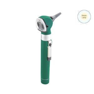 Diagnostix Pocket Otoscope 2.5V, Hal/Xen, Green