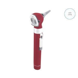 Diagnostix Pocket Otoscope 2.5V, Led, Burgundy