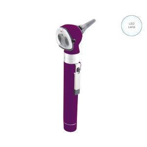 Diagnostix Pocket Otoscope 2.5V, Led, Soft, Purple