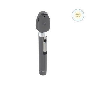 Diagnostix Pkt Ophthalmoscope 2.5V, Hal/Xen, Gray