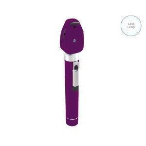 Diagnostix Pkt Ophthalmoscope 2.5V, Led, Soft, Purple