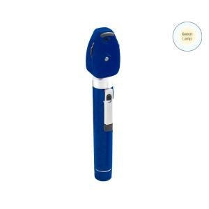 Diagnostix Pkt Ophthalmoscope 2.5V, Hal/Xen, Soft,Royal Blue