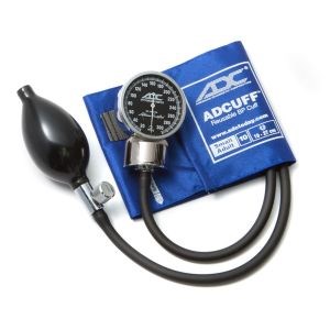 Diagnostix Aneroid Sphyg 1 PC Cuff,Sm Adult, Royal Blue