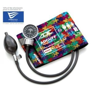 Diagnostix Aneroid Sphyg Adult, Puzzle Pieces, LF