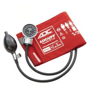 Diagnostix Aneroid Sphyg Adult, Red, LF