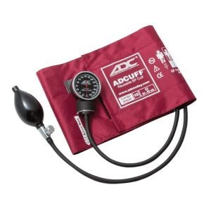 Diagnostix Aneroid Sphyg Lrg Adult, Burgundy, LF