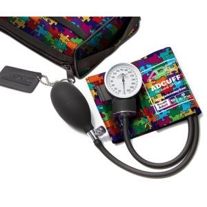 Prosphyg Aneroid Sphyg SM Adult,Puzzle Pieces,Dlx,LF