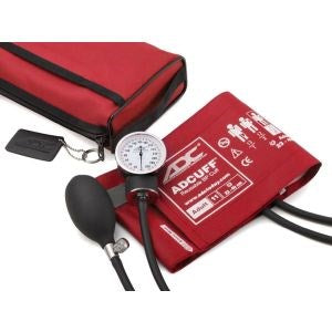 Prosphyg Aneroid Sphyg Adult, Red, Dlx Case, LF