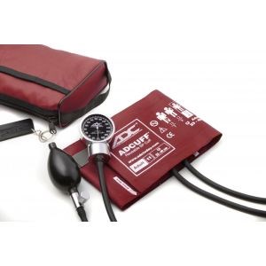 Diagnostix Aneroid Sphyg Adult, Burgundy, LF