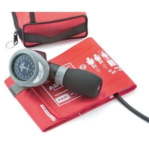 Diagnostix Palm Sphyg Adult, Red, LF