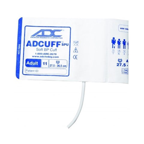 Adcuff Spu Cuff, 1 Tube Adult, Navy, Hp Conn, 20/Pkg