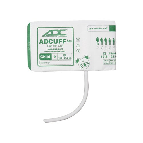 Adcuff Spu Cuff, 1 Tube Child, Green, Hp Conn, 20/Pkg