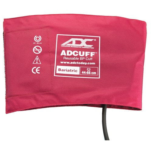 Adcuff & Bladder, 1 Tube Bariatric, Burgundy, LF