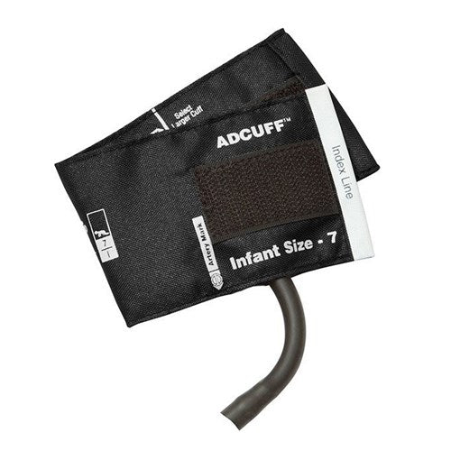 Adcuff & Bladder, 1 Tube Infant, Black, LF