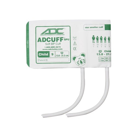 Adcuff Spu Inflation System Child, Green, 5/Pkg