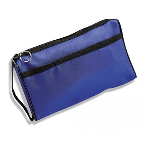 Deluxe Nylon Zipper Case Royal Blue