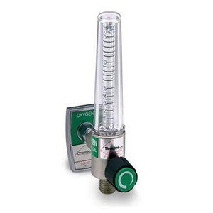 Oxygen Wall Flow Meter 0-15 Lp Aluminum Ohmeda Male