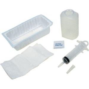 Irrigation Bulb Syringe Amsure 60 mL Disposable Sterile Poly Pouch Plastic - QG Med