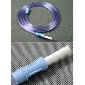 Suction Connector Tubing Amsure 6Ft 0.25" I.D. Sterile Tube To Tube Connector Clear Nonconductive Pvc 50/CS