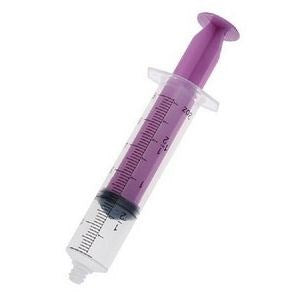 Enteral Feeding Syringe 60 mL Poly Pouch Enfit Tip Without Safety CS/50