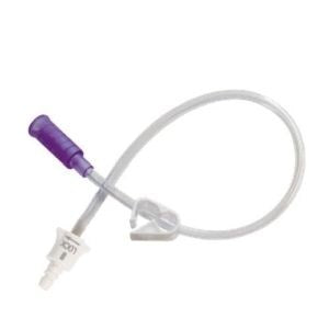 Mini Classic Gastric Set 24"Straight Purple Bolus Extension Set Enfit 10/BX