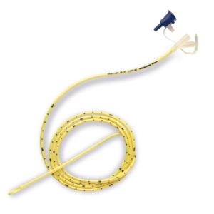 CORFLO Nasogastric / Nasointestinal NG Feeding Tube 8FR 43" Length w/o Stylet Non Weighted 10/CS