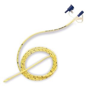 CORFLO Nasogastric / Nasointestinal NG Feeding Tube 10FR 43" Length with Stylet, Weighted 10/CS