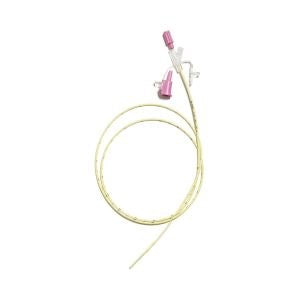 CORFLO Nasogastric / Nasointestinal NG Feeding Tube 6FR 22" Length with Stylet, Weighted 10/CS