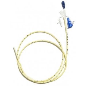 CORFLO Nasogastric / Nasointestinal NG Feeding Tube 10FR 43" Length with Stylet, Non Weighted 10/CS