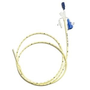 CORFLO Nasogastric / Nasointestinal NG Feeding Tube 6FR 36" Length with ENFIT Connector w/o Stylet, Non Weighted 10/CS