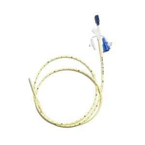 CORFLO Nasogastric / Nasointestinal Pediatric NG Feeding Tube 6FR 36" Length with ENFIT Connector with Stylet, Weighted 10/CS