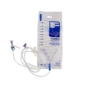 FARRELL Valve Closed Enteral Decompression System with ENFit� Connector 30/CS