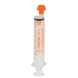 NEOMED Oral / Enteral Syringe Sterile NON ENFIT 6mL Orange 100/CS