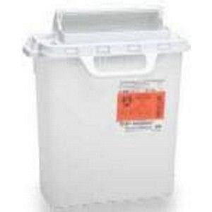 Sharps Container 3 Gallon Pearl Recycleen 15.75H X 13.5W X 6D 10/CS