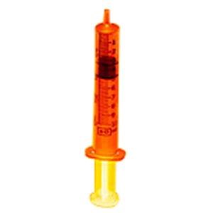 BD Oral Syringe with Tip Cap 10mL, Amber Non-Sterile