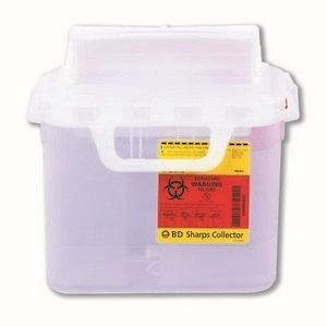 Sharps Collector 5.4Qt Side-Entry (Pearl)