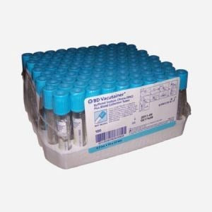 Vacutainer Plus 13 X 75mm 100/BX Light Blue Sodium Citrate Additive