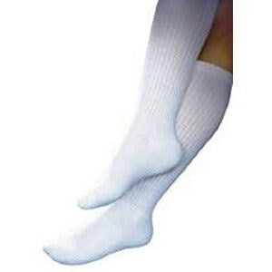 Jobst Stocking Knee Med Reg 30-40 mmhg White