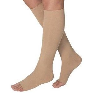 Jobst Stocking Knee Lg 30-40mmhg Opaque Natural